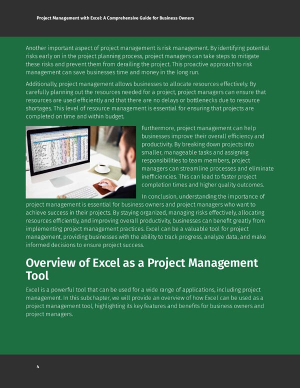 Project Management with Excel - Image 2